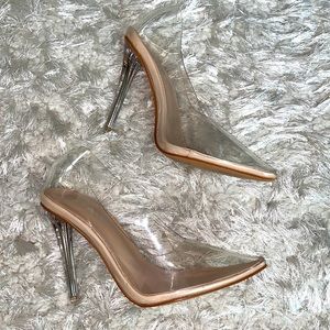 Public Desire Clear Heels